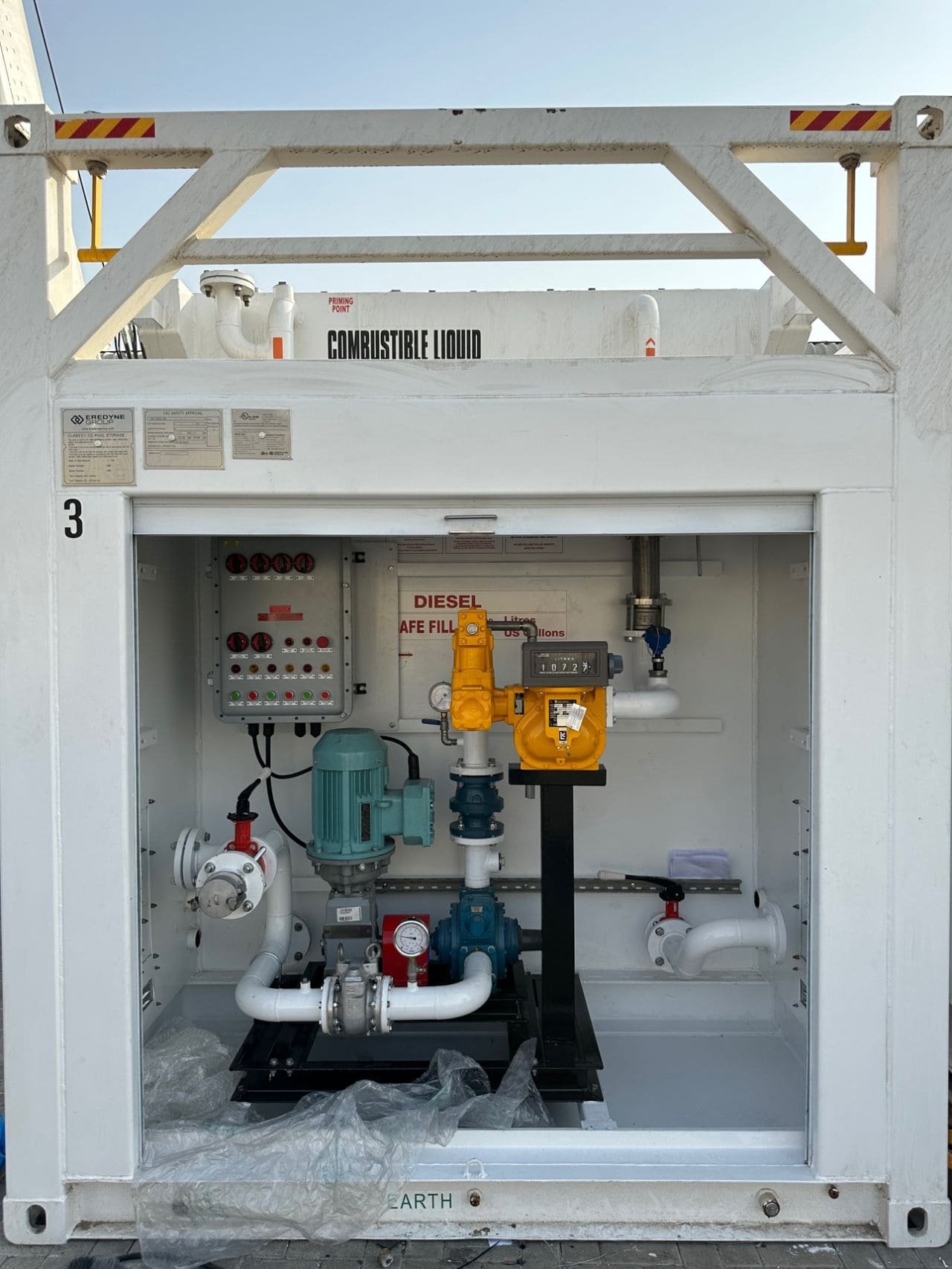 Pemasangan Flowmeter Liquid Controls