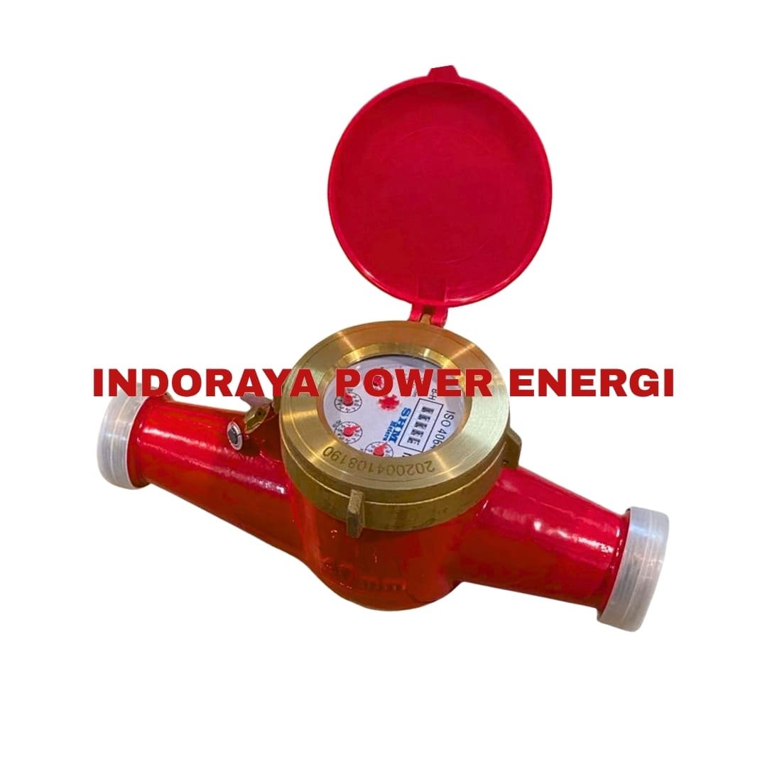 Water Meter Air Panas SHM Multi Jet Brass 3/4 Inch (DN20)