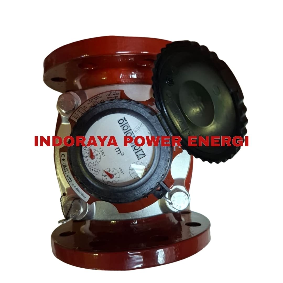 Sensus WPD FS DN80 Flowmeter Air Panas 130°C 3 Inch