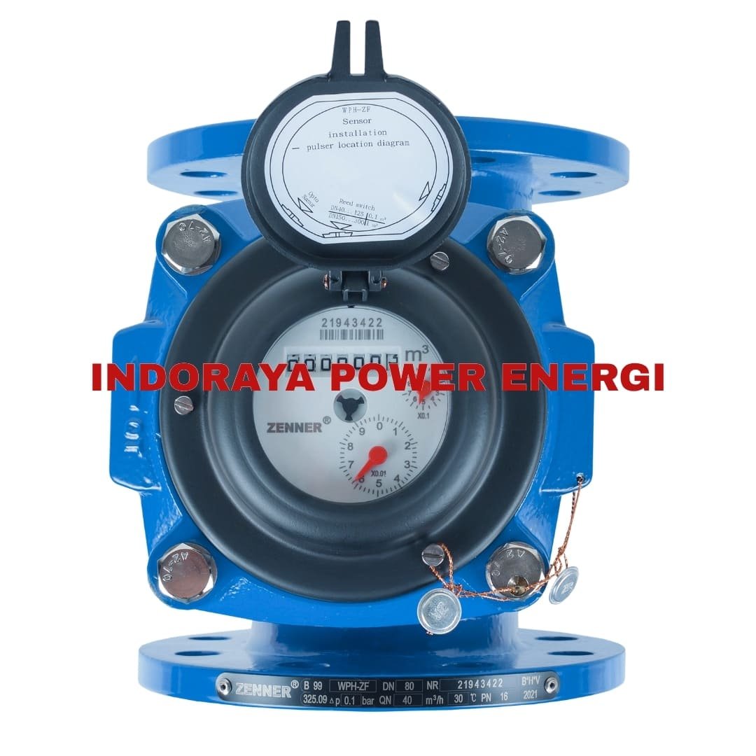 Zenner WPH-ZF DN80 Water Meter 3 Inch