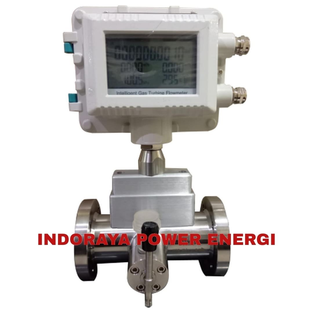 Gas Turbine Flowmeter RS485 DN25 1 Inch merek MAGNOS
