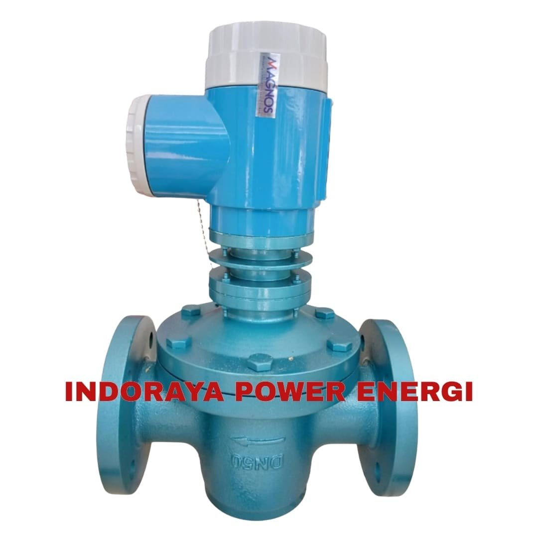 Flowmeter Oval Gear Digital DN50 2 Inch merek MAGNOS