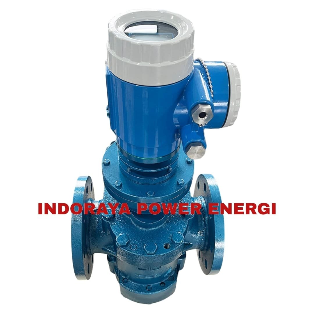 Flowmeter Oval Gear Digital DN80 3 Inch merek MAGNOS