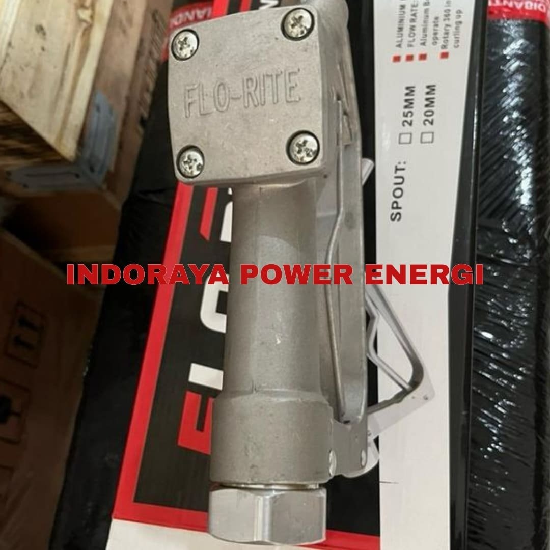 Nozzle Otomatis body Alumanium untuk solar size 1 inch merek FLO-RITE 