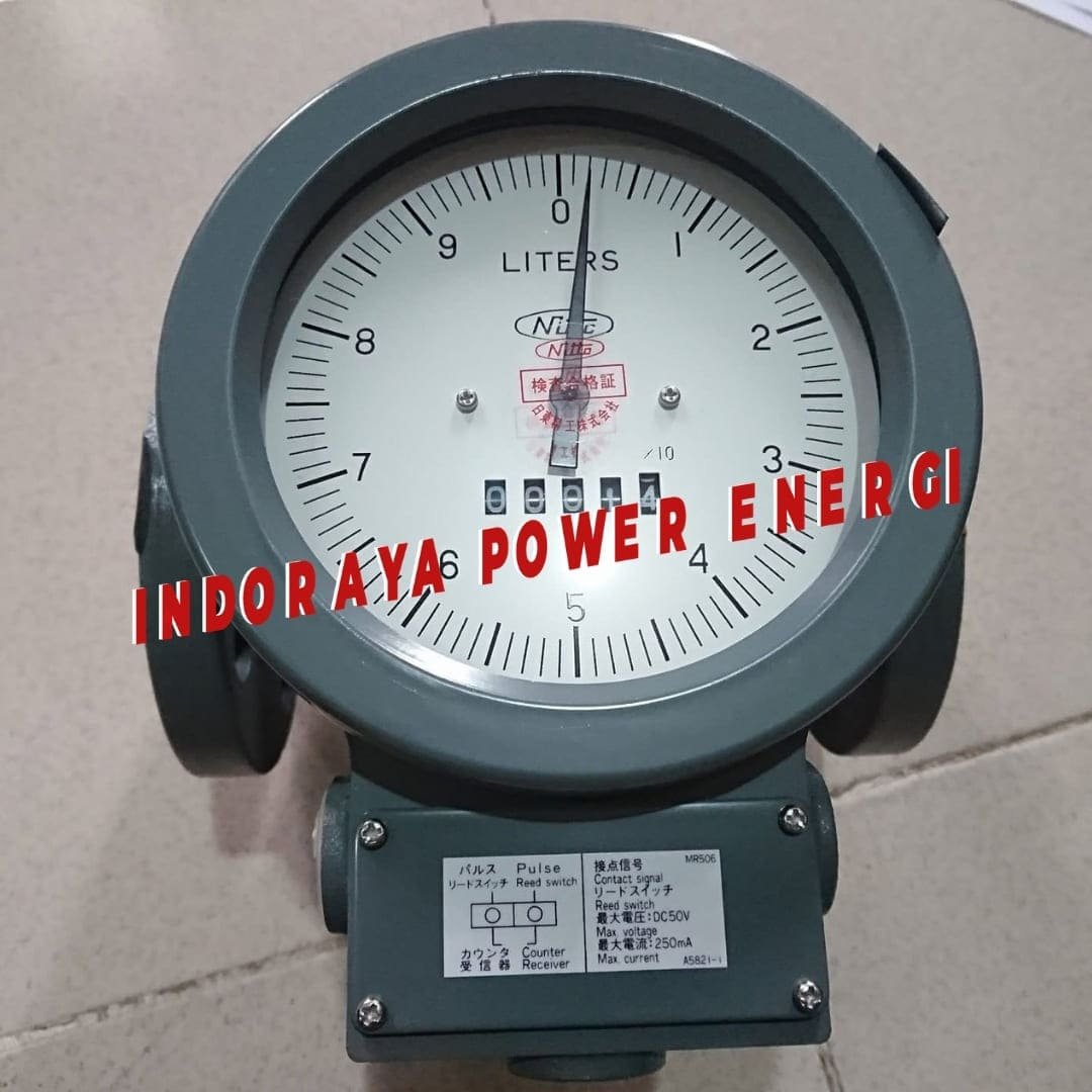 Flowmeter Nitto Seiko model RC25CFFR4 size 1 Inch