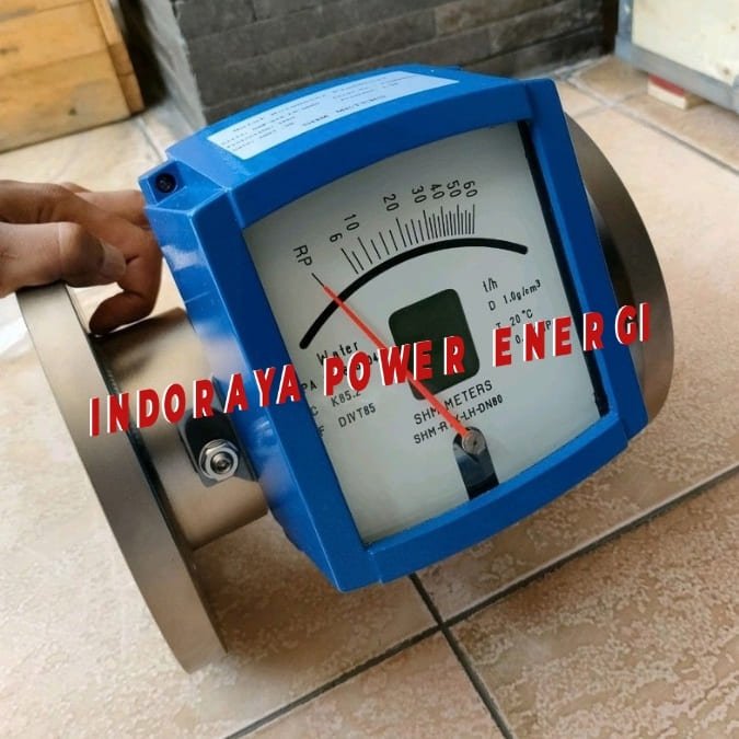 Metal Tube Rotameter Digital SS304 merek SHM
