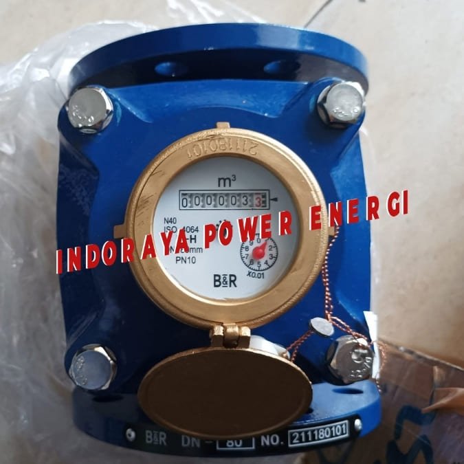 Water Meter B&R LXLG DN80 size 3 Inch
