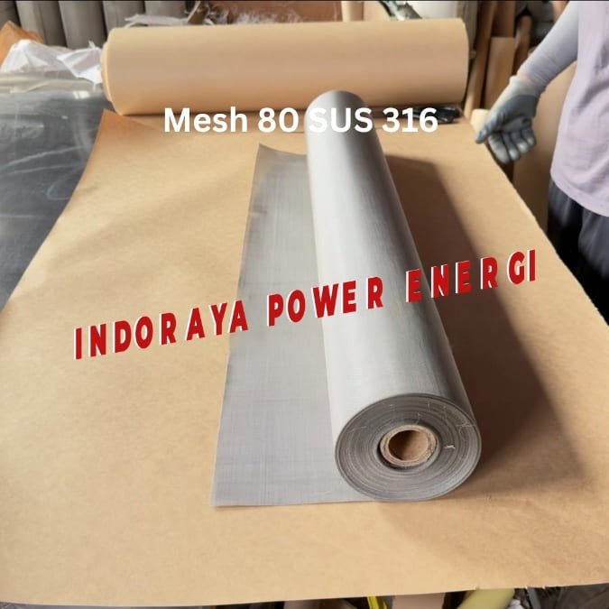 Kawat Wiremesh Stainless Mesh 80 SUS 316