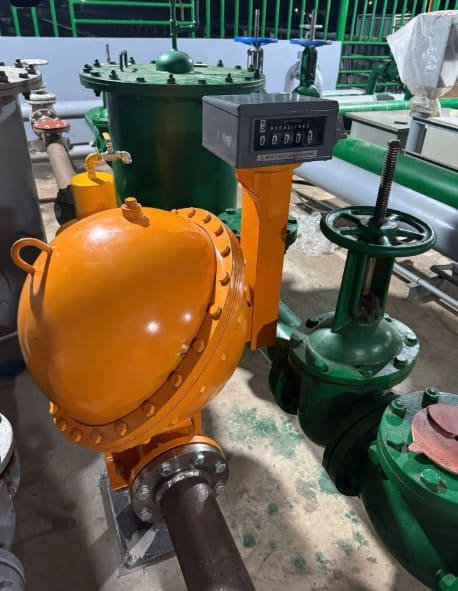 Pemasangan Flowmeter Liquid Control MSAA-75 class 14 meter