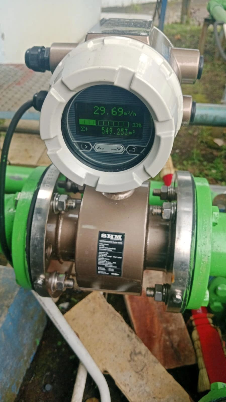 Supply dan instalasi Electromagnetic Flowmeter SHM